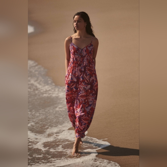 Anthropologie Pants - Anthropologie Claire Colin Bohemian Beach Romper, Medium